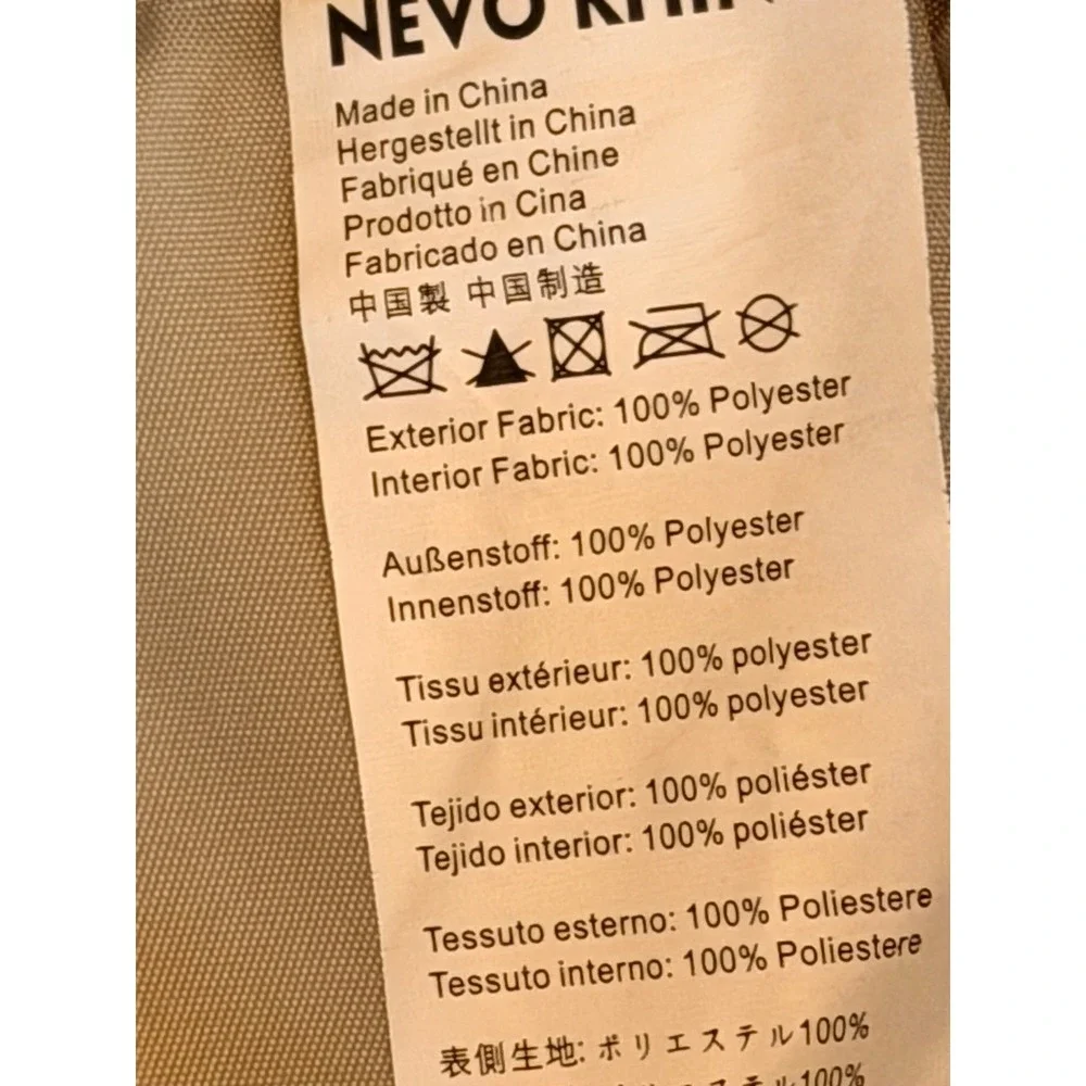 Nevo Rhino Hiking Backpack Teal Grey Ripstop Daypack Outdoor Travel Bag